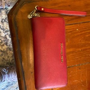 Red wallet